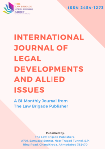 International Journal of Legal Developments and Allied Issues
