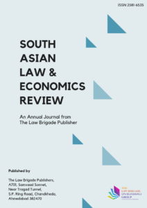 South Asian Law & Economic Review